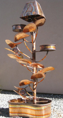 Copper Fountains - Tree of Life Fountain